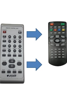 Hps-110 Sr/sw Ev Sinema Ses Sistemi Kumandası Hps-110 Sr/sw Ev Sinema Ses Sistemi Kumandası