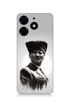 Tecno Spark 10 Pro Uyumlu Silikon Kılıf Mustafa Kemal Atatürk Tecno Spark 10 Pro Uyumlu Silikon Kılıf Mustafa Kemal Atatürk
