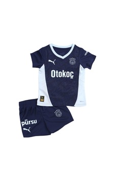 Puma 77537909 Fsk Third Minikit W/o Socks Blue Violet-ıcy Blue Çocuk T-shırt 104 Lacivert