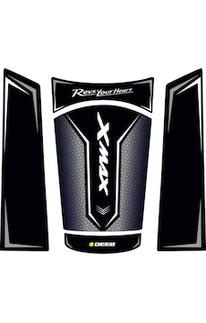 Yamaha Xmax Uyumlu Deeb Iron Tank Pad - Siyah Yamaha Xmax Uyumlu Deeb Iron Tank Pad - Siyah