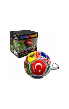 Işıklı Top Klavye Anahtarlık Kırmızı Işıklı Top Klavye Anahtarlık Kırmızı