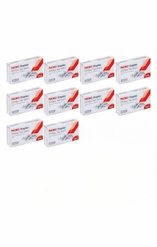 Zımba Teli No:10 Küçük 10 Lu Paket Toplam 10.000 Adet Zımba Teli No:10 Küçük 10 Lu Paket Toplam 10.000 Adet