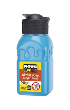 Nova Color Akrilik Boya Şişe 100 Cc Turkuaz