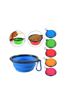 Katlanabilir Seyahat Silikon Köpek Mama Kabı 12 Oz 350 Ml