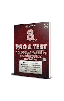 BilFen ProTest 8. Sınıf T.C İnkılap Tarihi ve Atatürkçülük Soru B BilFen ProTest 8. Sınıf T.C İnkılap Tarihi ve Atatürkçülük Soru B