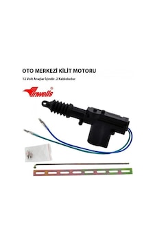 Inwells 12V Merkezi Kilit Motoru 2 Kablolu Inwells 12V Merkezi Kilit Motoru 2 Kablolu