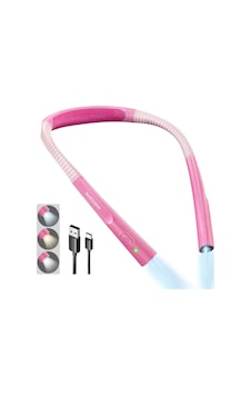 Glocusent Bl009 V2 Kablosuz Şarjlı Boyun Kitap Okuma Işığı - Pembe Glocusent Bl009 V2 Kablosuz Şarjlı Boyun Kitap Okuma Işığı - Pembe