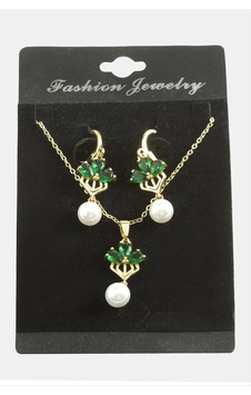 Çiçek İnci Zirkon Taşlı Set Kolye Elk-bjtıeg Kırmızı 94894627 Çiçek İnci Zirkon Taşlı Set Kolye Elk-bjtıeg Kırmızı 94894627