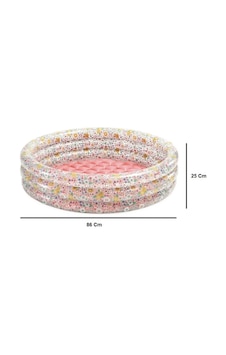 Tatlı Çiçek Desenli Bebek Havuzu 86 Cm