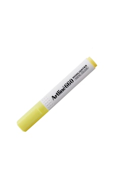 Artline Fosforlu Kalem Kesik Uç 1,0-4,0 MM Pastel Sarı Artline Fosforlu Kalem Kesik Uç 1,0-4,0 MM Pastel Sarı
