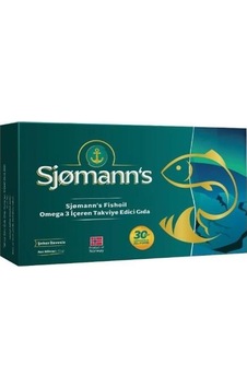 Sjomann's Fishoil Omega-3 Çiğnenebilir Jel 30 Tablet 868279237705 Sjomann's Fishoil Omega-3 Çiğnenebilir Jel 30 Tablet 868279237705