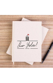 Dur Yolcu Şehitler Abidesi Portre Krem Çizgisiz Kanvas Defter Dur Yolcu Şehitler Abidesi Portre Krem Çizgisiz Kanvas Defter