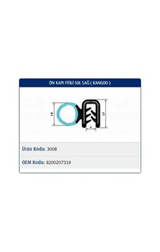 Master M3008 Kapi Fitili 5m88836 8200207319