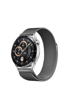 Huawei Gt2 42mm Zore Band-12 20mm Metal Hasır Kordon-gri Huawei Gt2 42mm Zore Band-12 20mm Metal Hasır Kordon-gri