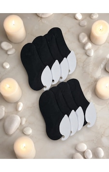 Özsa 8 Li Bayan Sneaker Çorap Siyah / Black Özsa 8 Li Bayan Sneaker Çorap Siyah / Black