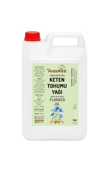 Tazemiz Keten Tohumu Yağı 5 L