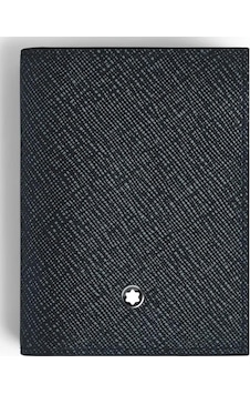 220391 Montblanc Sartorial 6 Cc Mavi Deri Kartlık 220391 Montblanc Sartorial 6 Cc Mavi Deri Kartlık