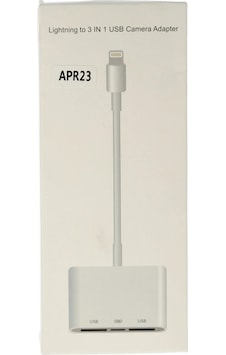 Mey İthalat Apr23 Apple Uyumlu iPhone Otg 3in1 - Beyaz Mey İthalat Apr23 Apple Uyumlu iPhone Otg 3in1 - Beyaz