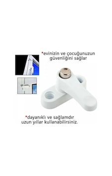 Pvc Kapı Pencere Emniyet Kilidi - Çelik Cpr-5577-0aa3e Çok Renkli