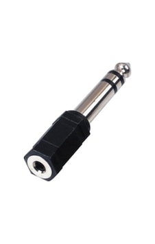 Estello Eb-1009 3.5 Mm - 6.3 Mm Çevirici Ara Jak Estello Eb-1009 3.5 Mm - 6.3 Mm Çevirici Ara Jak