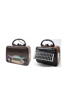 Nostaljik Tasarım Bluetooth / Usb / Sd Kartlı Taşınabilir Şarjlı Radyo Rt-772 Evimdeyokyok Nostaljik Tasarım Bluetooth / Usb / Sd Kartlı Taşınabilir Şarjlı Radyo Rt-772 Evimdeyokyok
