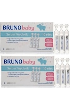 Bruno Baby Serum Fizyolojik 2 x 10 Flakton