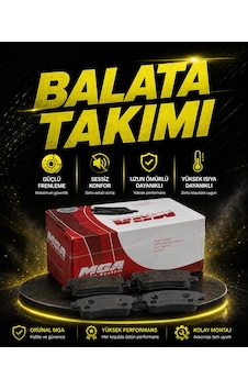 Mga Hyundai Bayon Arka Fren Balata Takımı 2021-2025 Mga Hyundai Bayon Arka Fren Balata Takımı 2021-2025