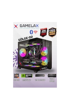 Gamelax Gölge-02 R7-5700X 32 GB 1 TB SSD 8 GB RTX5060 Dos Masaüstü Bilgisayar Gamelax Gölge-02 R7-5700X 32 GB 1 TB SSD 8 GB RTX5060 Dos Masaüstü Bilgisayar