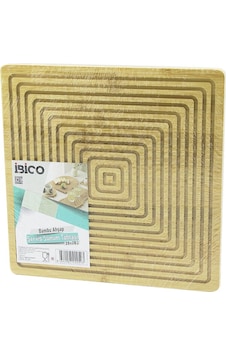 Kare Çift Taraflı Düz - Kanallı Ahşap Bambu Sunum Tepsi 28x28cm Çok Renkli Kare Çift Taraflı Düz - Kanallı Ahşap Bambu Sunum Tepsi 28x28cm Çok Renkli
