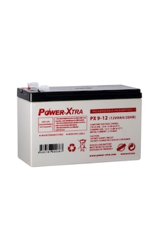 Power-Xtra Px9-12 - 12V 9 Ah Bakımsız Kuru Akü Power-Xtra Px9-12 - 12V 9 Ah Bakımsız Kuru Akü