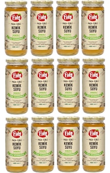Fide Paça + İlikli Kemik Suyu Jöle Kıvamında Sebzeli 12 x 480 ML Fide Paça + İlikli Kemik Suyu Jöle Kıvamında Sebzeli 12 x 480 ML