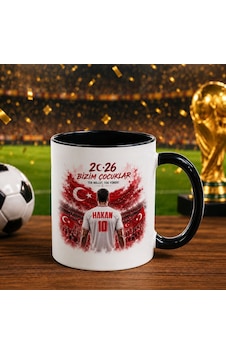 Bk Gift Kişiye Özel Türkiye Taraftar Temalı 2026 Dünya Kupası Tasarımlı Siyah Kupa Bardak -2, Tek Yürek Milli Takım Ruhu Beyaz Bk Gift Kişiye Özel Türkiye Taraftar Temalı 2026 Dünya Kupası Tasarımlı Siyah Kupa Bardak -2, Tek Yürek Milli Takım Ruhu Beyaz