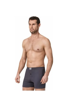 125 Namaldı Erkek Boxer Havlu Füme