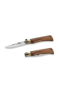 Old Bear 23 Cm Carbon Cevız Ahsap Sap 9'' Xl Kamp Çakı Kahverengi Old Bear 23 Cm Carbon Cevız Ahsap Sap 9'' Xl Kamp Çakı Kahverengi