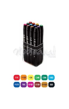 Touch Twin Marker Kalem 12Li Set Ana Renkler Touch Twin Marker Kalem 12Li Set Ana Renkler
