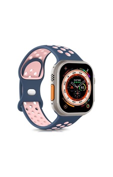 Microsonic Apple Uyumlu Watch Series 10 46mm Kordon Rainbow Band Microsonic Apple Uyumlu Watch Series 10 46mm Kordon Rainbow Band
