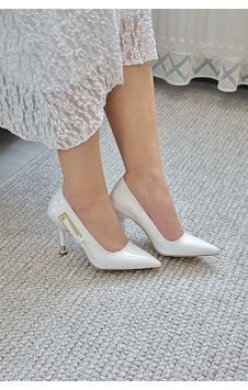 Asmi Shoes Kadın Jenny Beyaz Rugan Stiletto Topuklu Ayakkabı Asmi Shoes Kadın Jenny Beyaz Rugan Stiletto Topuklu Ayakkabı
