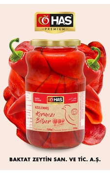 Has Premium Közlenmiş Kırmızı Biber 2650 G