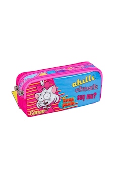Kral Şakir Çift Bölmeli Kalem Çantası No32169 Kral Şakir Çift Bölmeli Kalem Çantası No32169