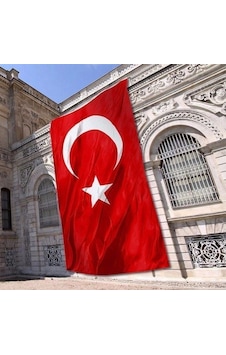 Türk Bayrağı 600x900 Cm Raşel Mesh Kumaş- Diğer Türk Bayrağı 600x900 Cm Raşel Mesh Kumaş- Diğer