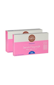 2 Adet Gifrer Serum Fizyolojik 10 Flakon 5 ML 2 Adet Gifrer Serum Fizyolojik 10 Flakon 5 ML
