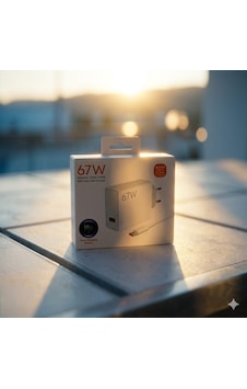 67w Turbo Saniyeli Usb To Typc-e Şarj Aleti Beyaz