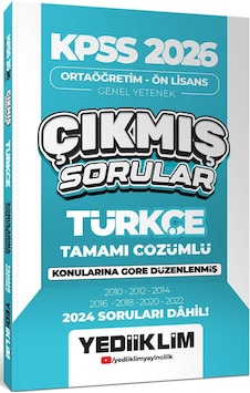 Yediiklim Kpss 2026 Ortaöğretim Önlisans Türkçe Konularına Göre Çıkmış Sorular 2024 Soruları Dahil Yediiklim Kpss 2026 Ortaöğretim Önlisans Türkçe Konularına Göre Çıkmış Sorular 2024 Soruları Dahil