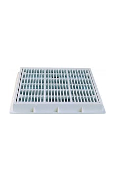 Gemaş Kare Dip Emiş Izgara Dış Çerçevesi 26,5x26,5