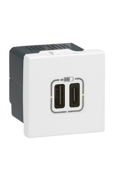 077592 İkili Usb Priz Telefon Şarzı İçin 5v 3a A+c Tipi