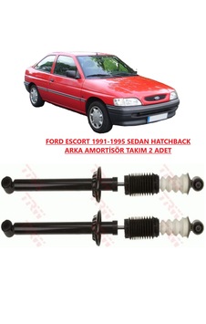 Ford Escort 1991-1995 Sedan Hatchback Arka Amortisör Takım 2 Adet