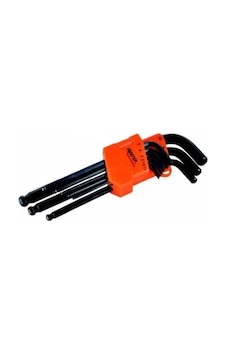 Rico Rc9999 Misket Başlı Uzun Alyan Set Takımı 9Pcs 1.5Mm-10Mm N11.7351