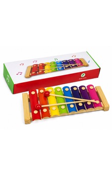 Oyuncak Ahşap Renkli Ksilofon 8 Notalı Eğitici Müzik