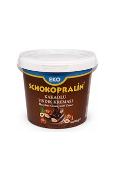 Ovalette Kakaolu Fındık Kreması Schokopralin Eko 10 Kg Ovalette Kakaolu Fındık Kreması Schokopralin Eko 10 Kg