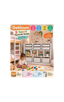 Milo 9 Sepetli Oyuncak Dolabı 3 Large 6 Dar Sepetli Çocuk Odası Düzenleyici Organizer Oyuncak Depolama Beyaz Beyaz Milo 9 Sepetli Oyuncak Dolabı 3 Large 6 Dar Sepetli Çocuk Odası Düzenleyici Organizer Oyuncak Depolama Beyaz Beyaz